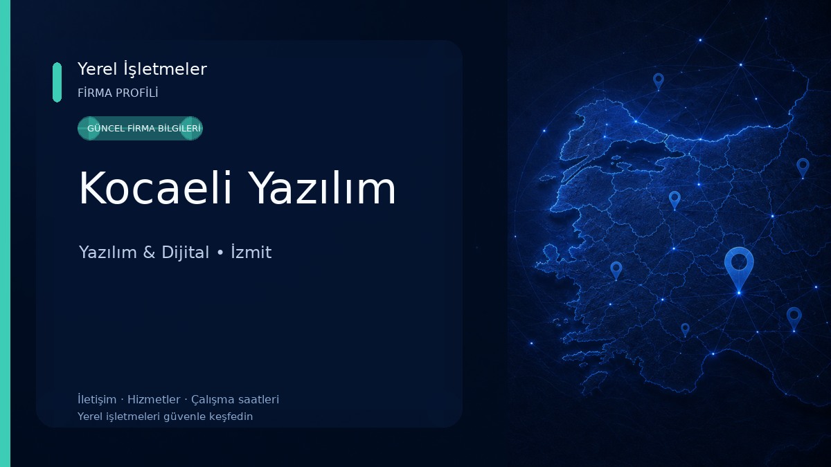 Kocaeli Yazılım