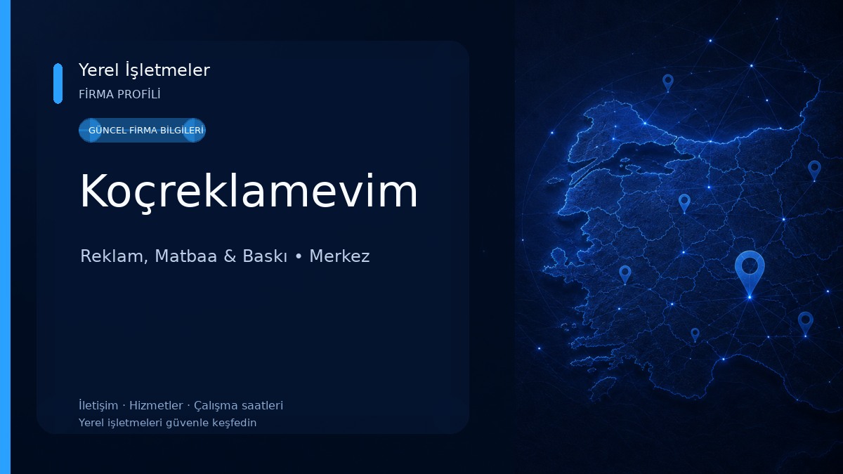 Koçreklamevim Reklam, Matbaa & Baskı