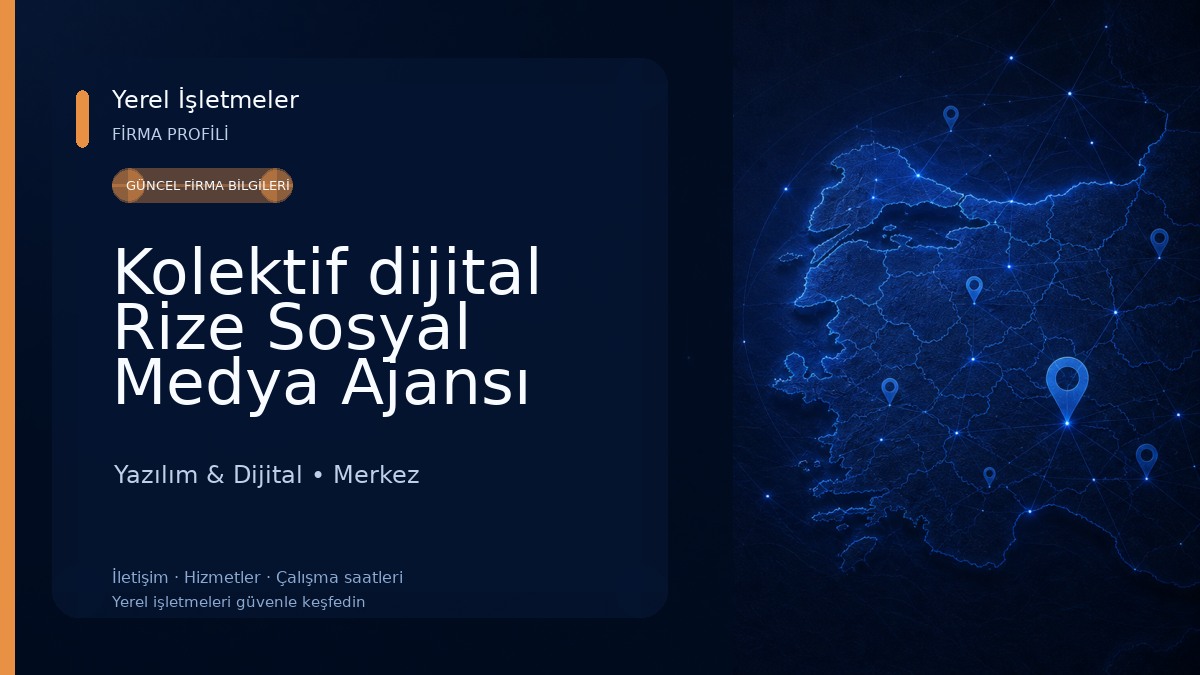 Kolektif dijital Rize Sosyal Medya Ajansı 