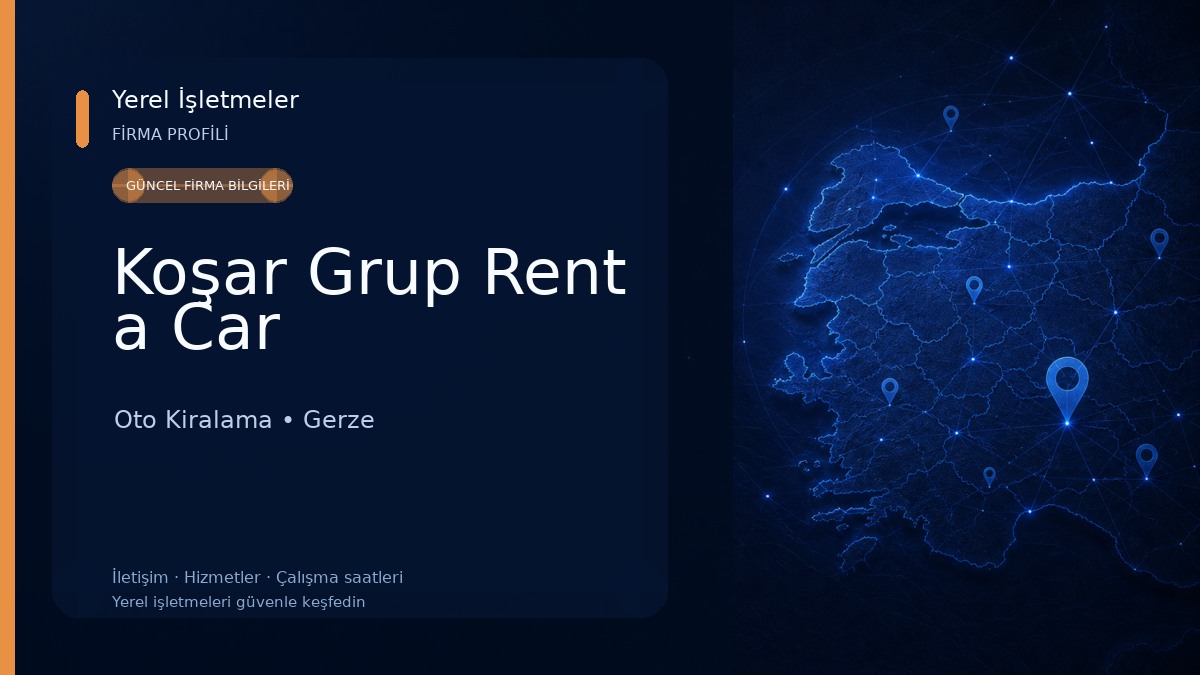 Koşar Grup Rent a Car