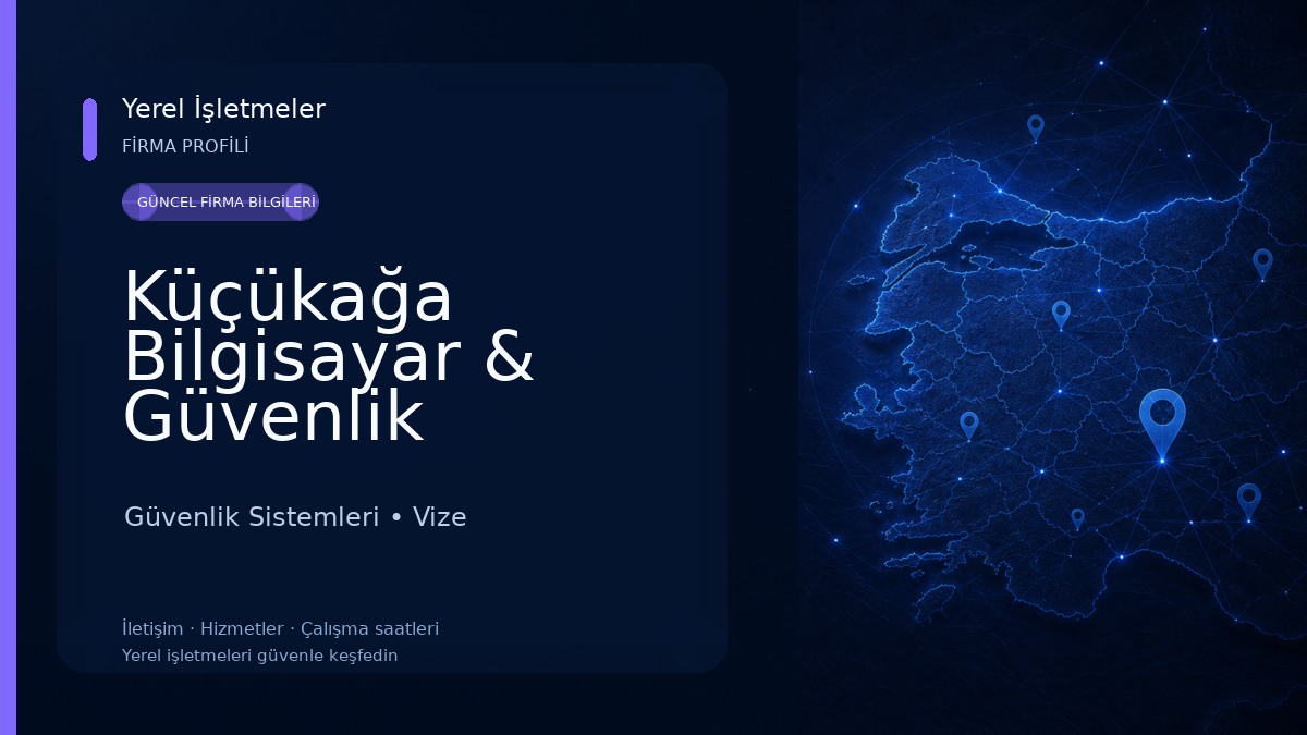 Küçükağa Bilgisayar & Güvenlik Kamera ve Alarm Sistemleri Güvenlik Sistemleri
