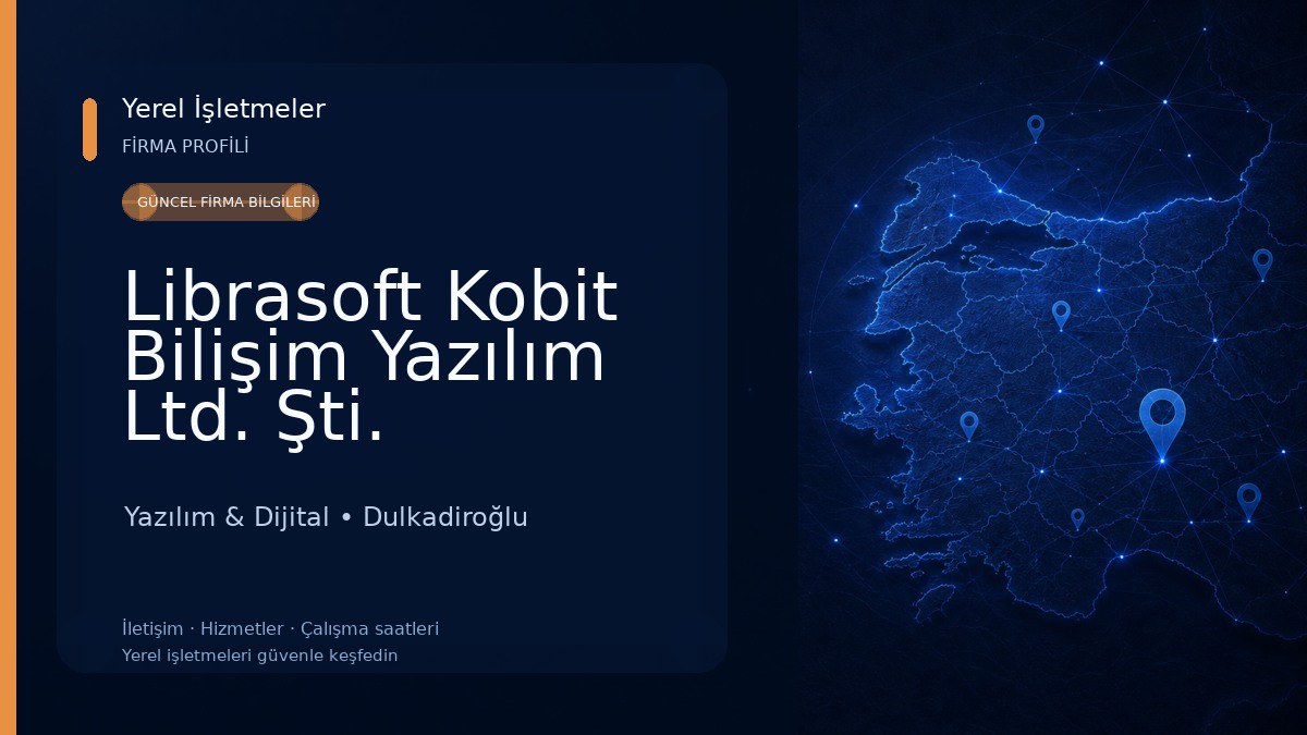 Librasoft Kobit Bilişim Yazılım Ltd. Şti.