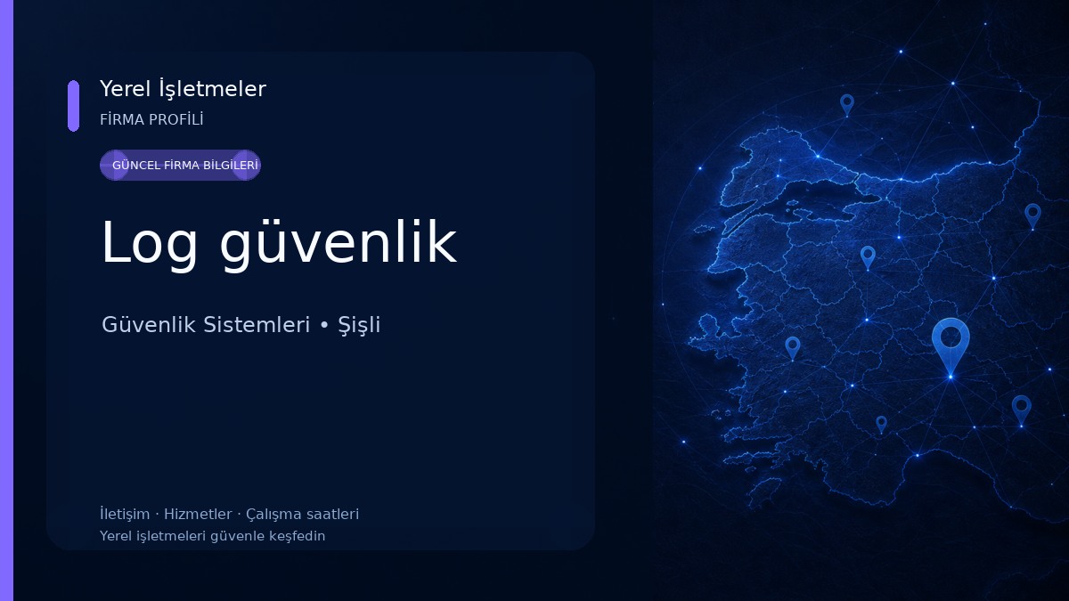 Log güvenlik Güvenlik Sistemleri