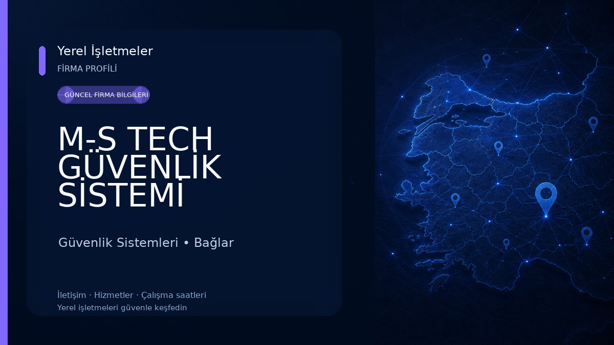 M-S TECH GÜVENLİK SİSTEMİ