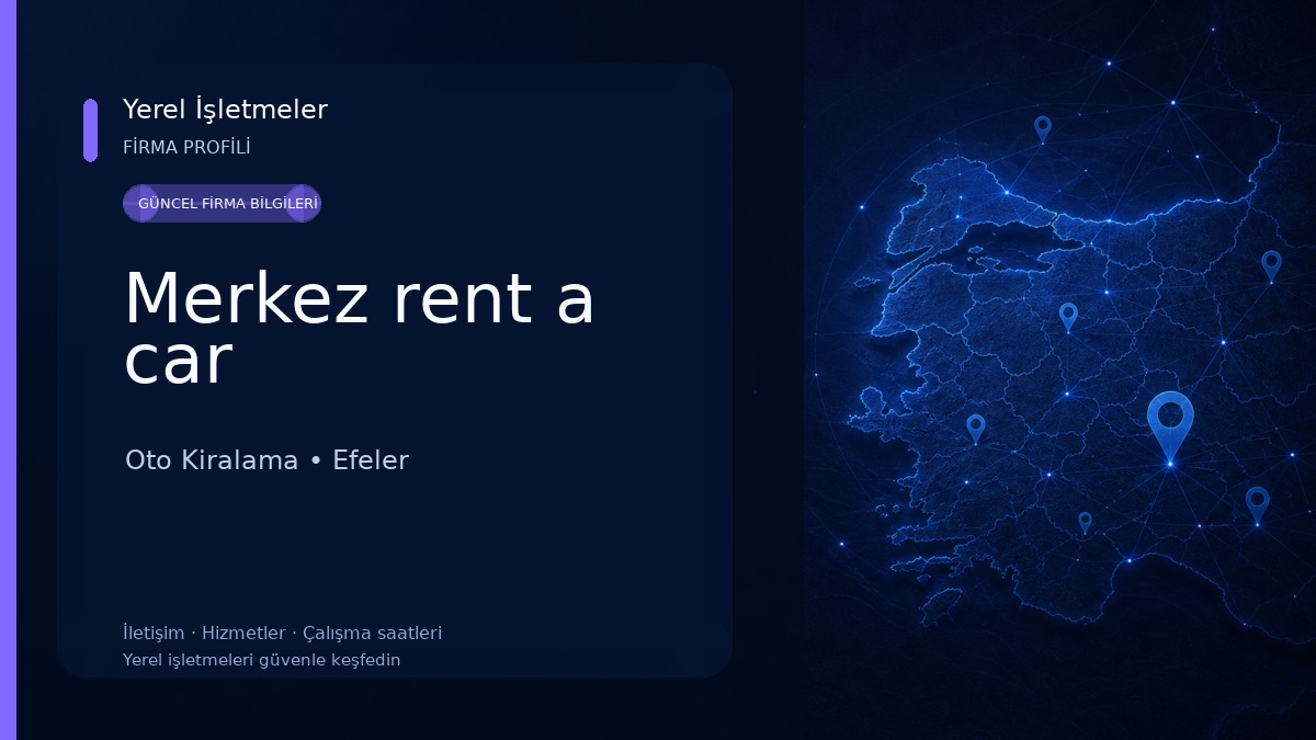 Merkez rent a car