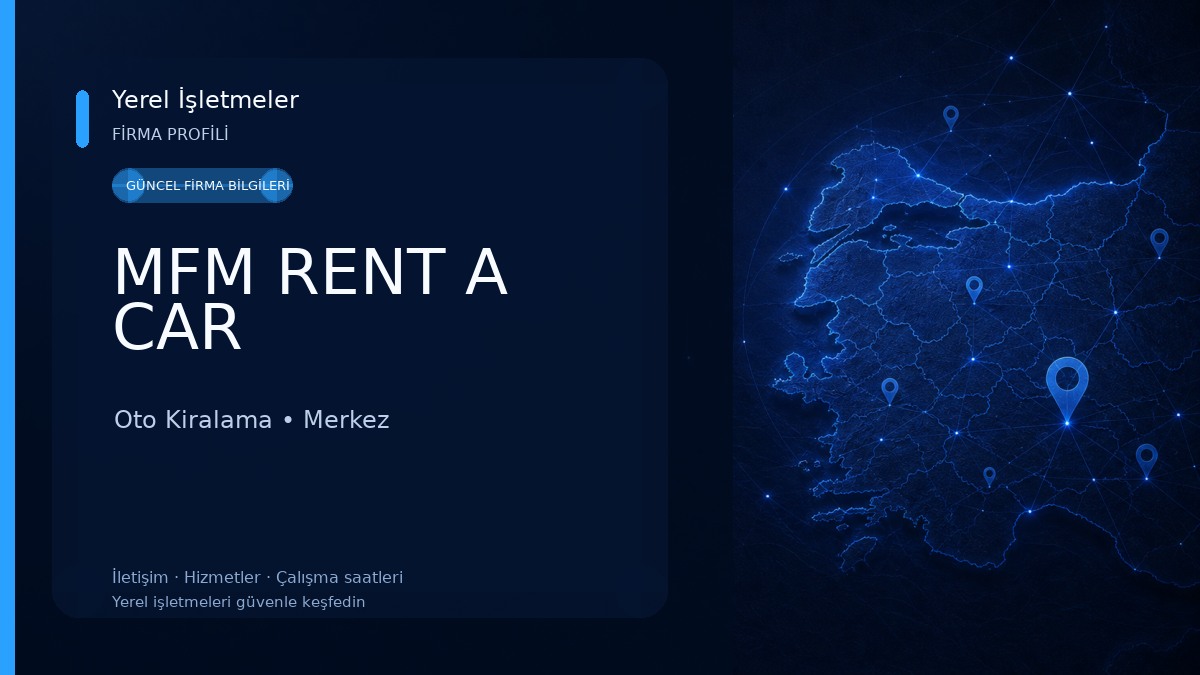 MFM RENT A CAR Oto Kiralama