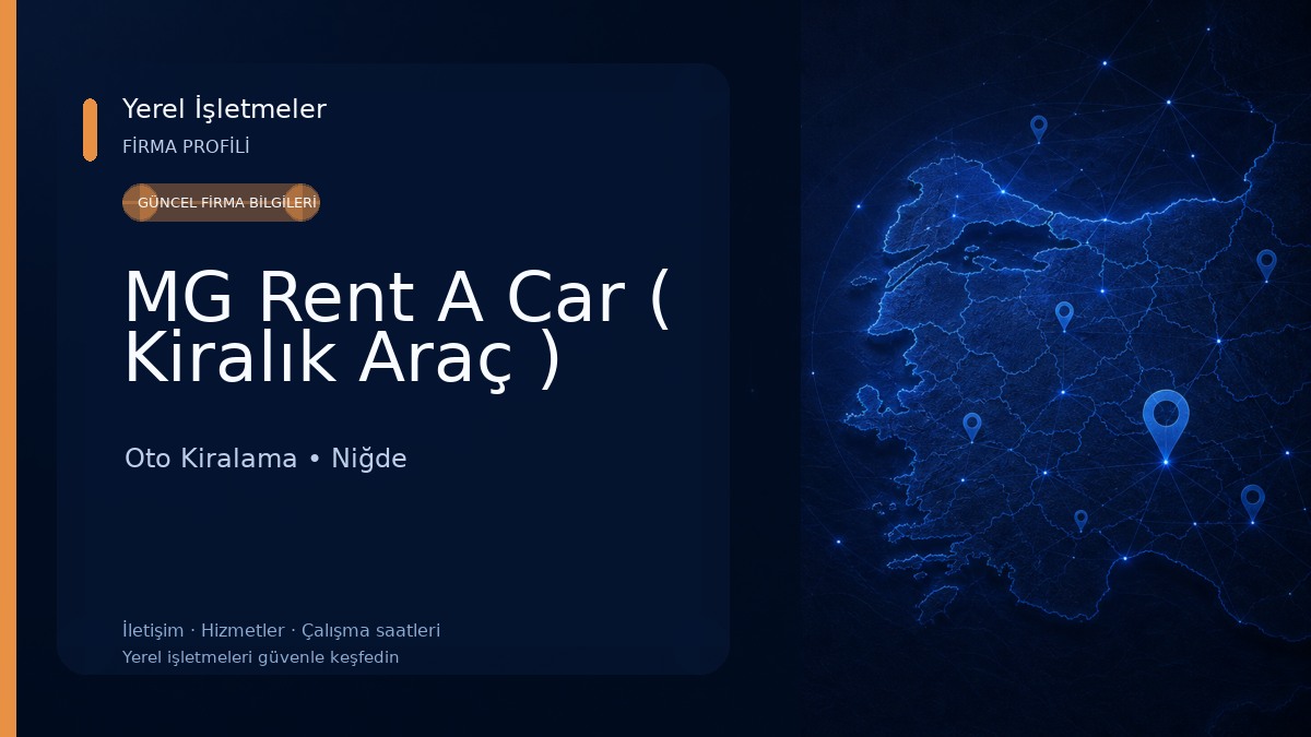 MG Rent A Car ( Kiralık Araç )