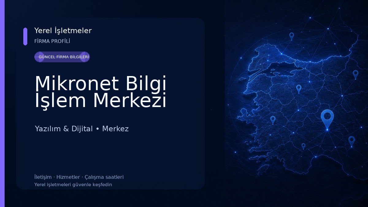 Mikronet Bilgi İşlem Merkezi