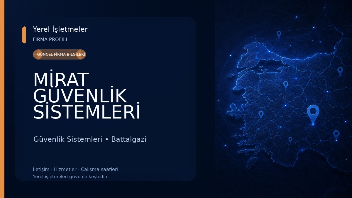 MİRAT GÜVENLİK SİSTEMLERİ Güvenlik Sistemleri