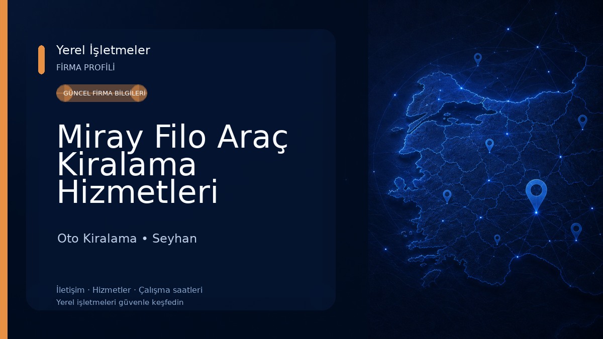 Miray Filo Araç Kiralama Hizmetleri 