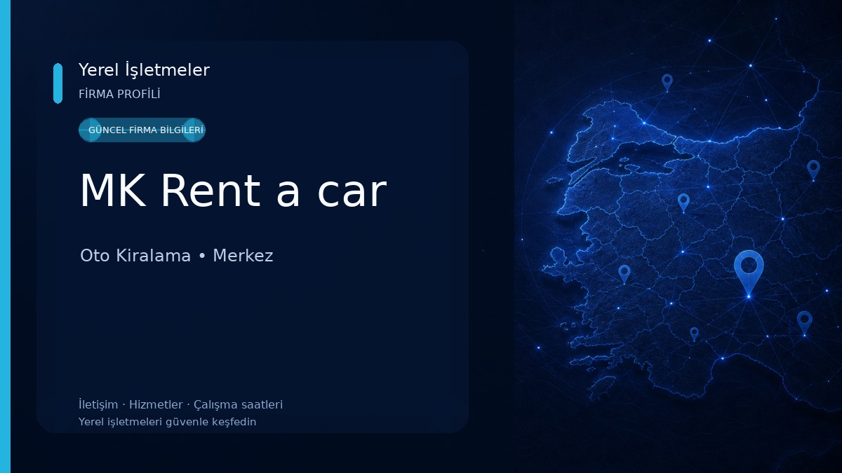 MK Rent a car Oto Kiralama