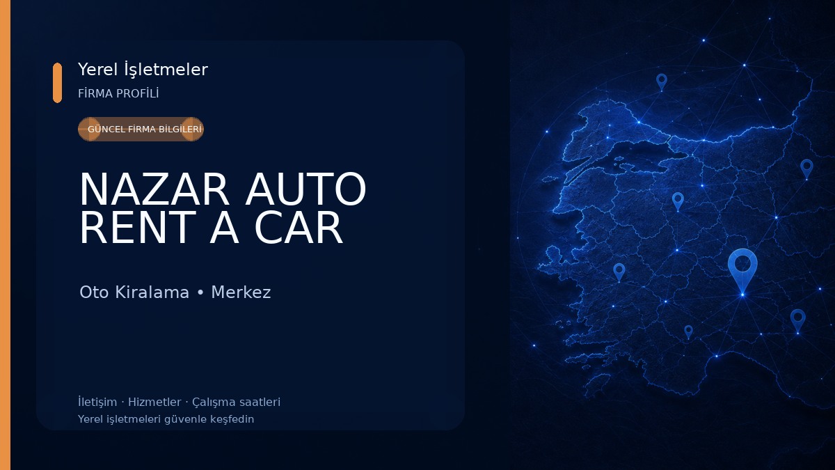 NAZAR AUTO RENT A CAR 