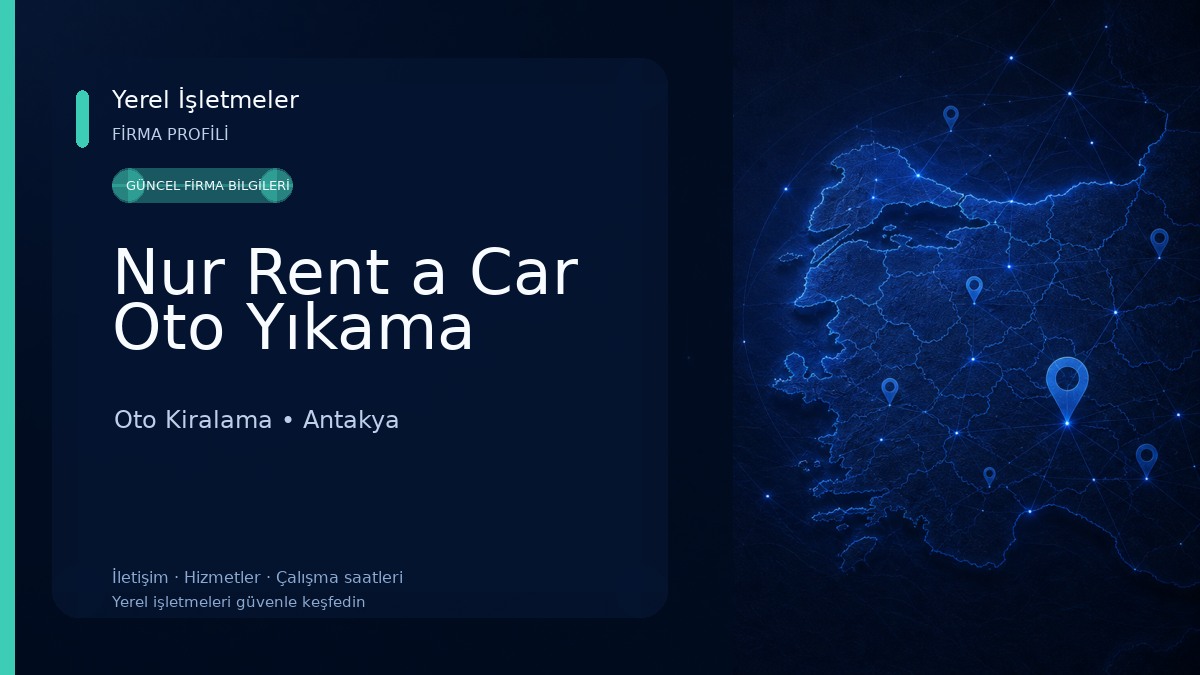 Nur Rent a Car Oto Yıkama