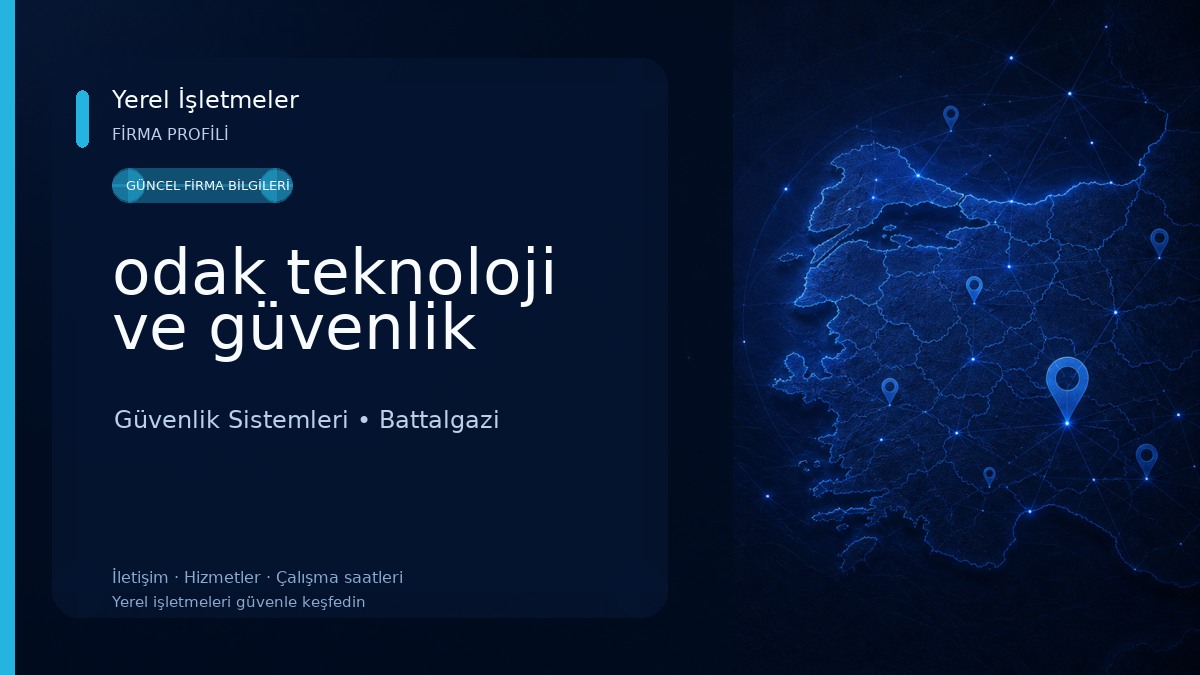 odak teknoloji ve güvenlik Güvenlik Sistemleri