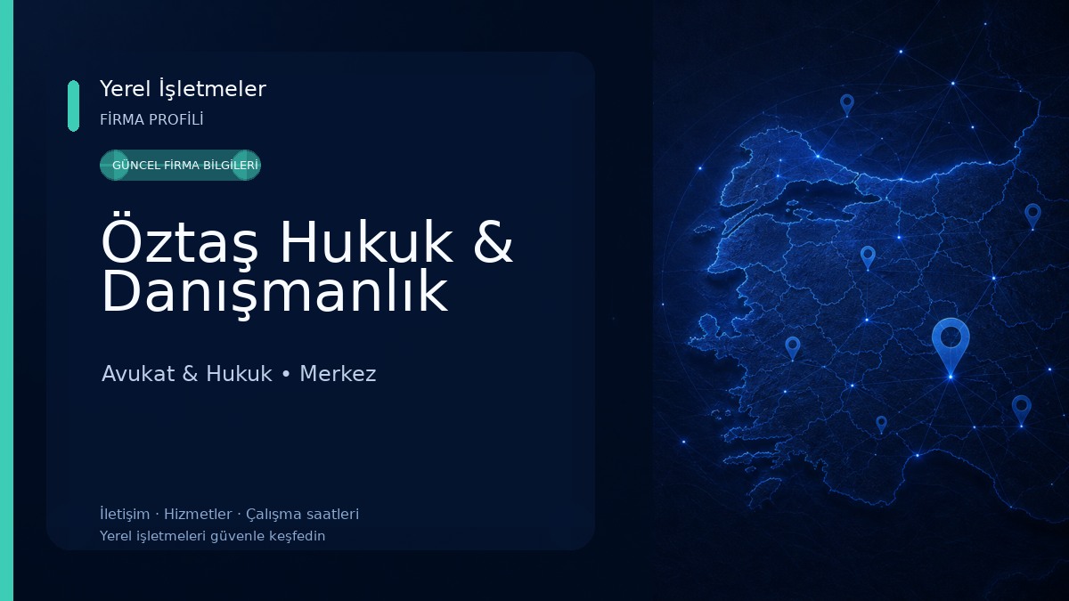 Öztaş Hukuk & Danışmanlık