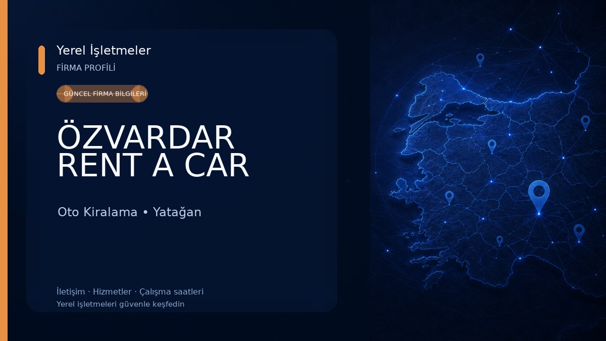 ÖZVARDAR RENT A CAR Oto Kiralama