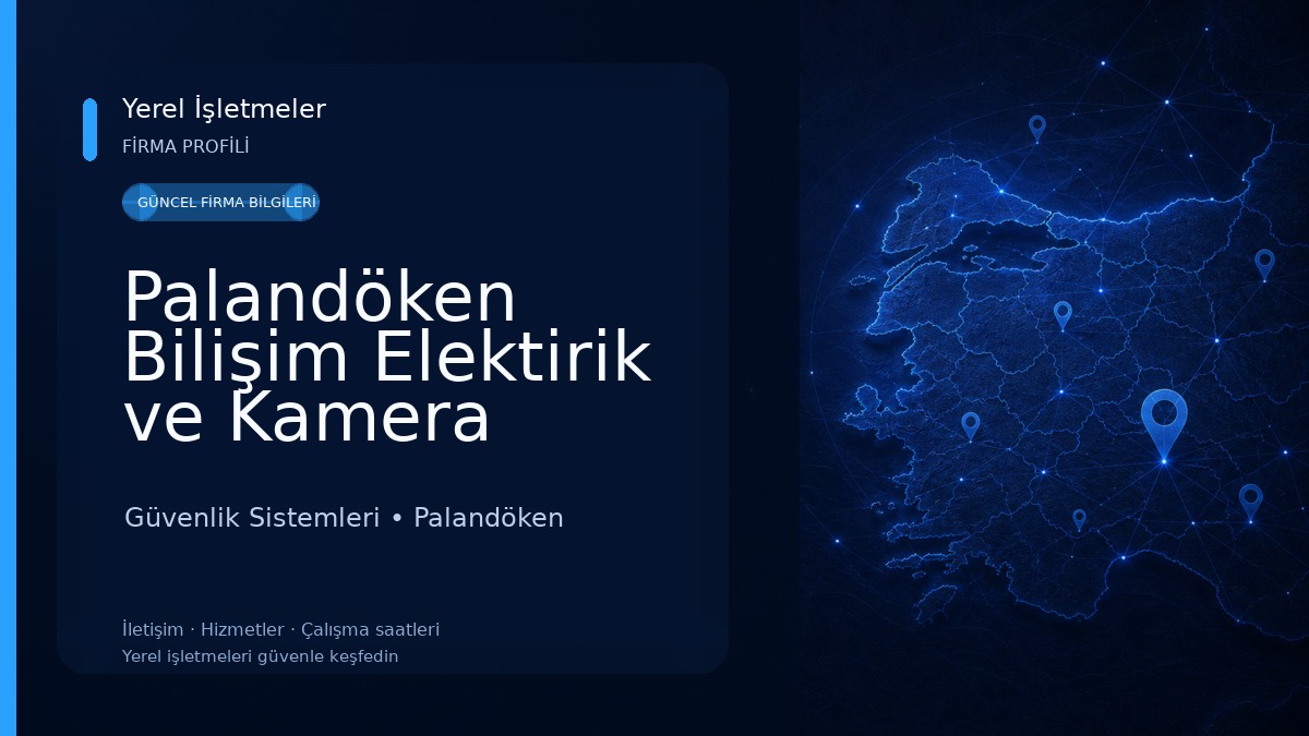 Palandöken Bilişim Elektirik ve Kamera sistemleri 