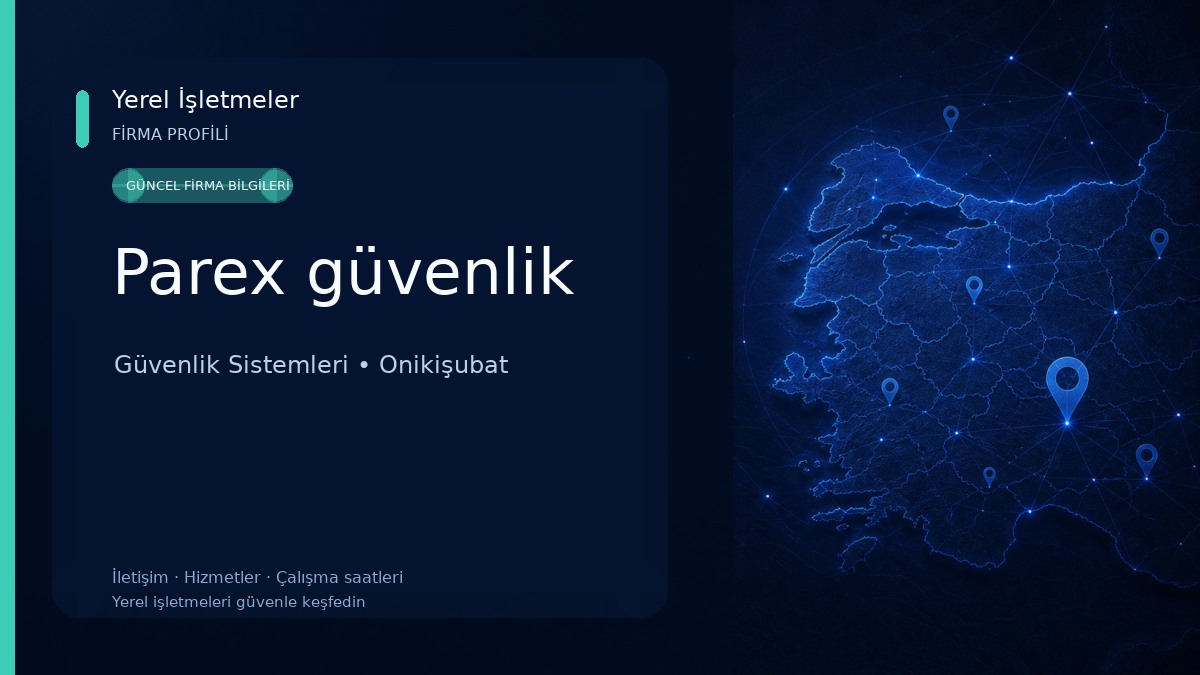 Parex güvenlik Güvenlik Sistemleri