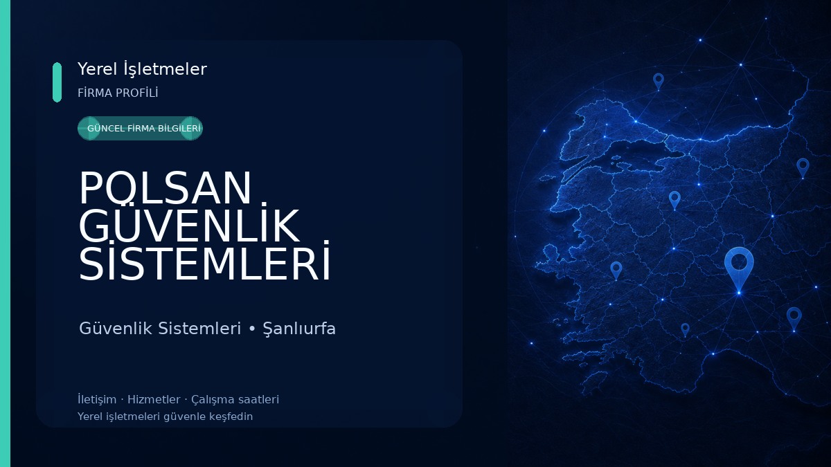 POLSAN GÜVENLİK SİSTEMLERİ Güvenlik Sistemleri