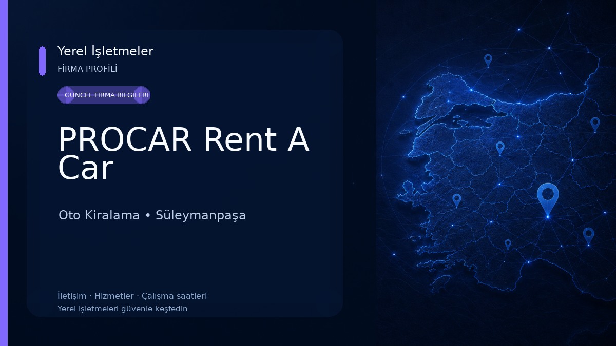PROCAR Rent A Car Oto Kiralama