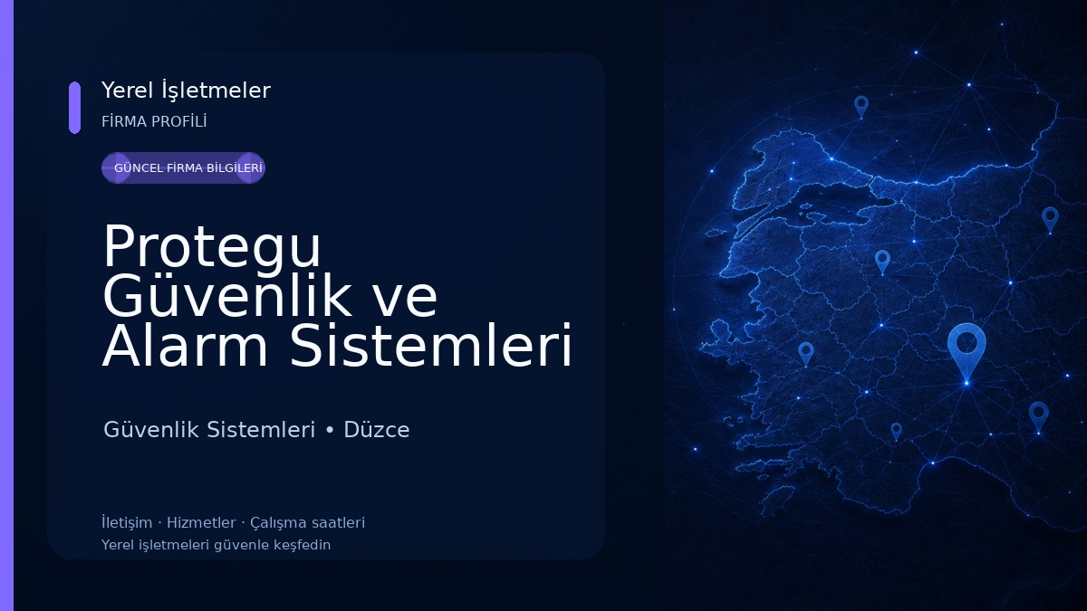 Protegu Güvenlik ve Alarm Sistemleri