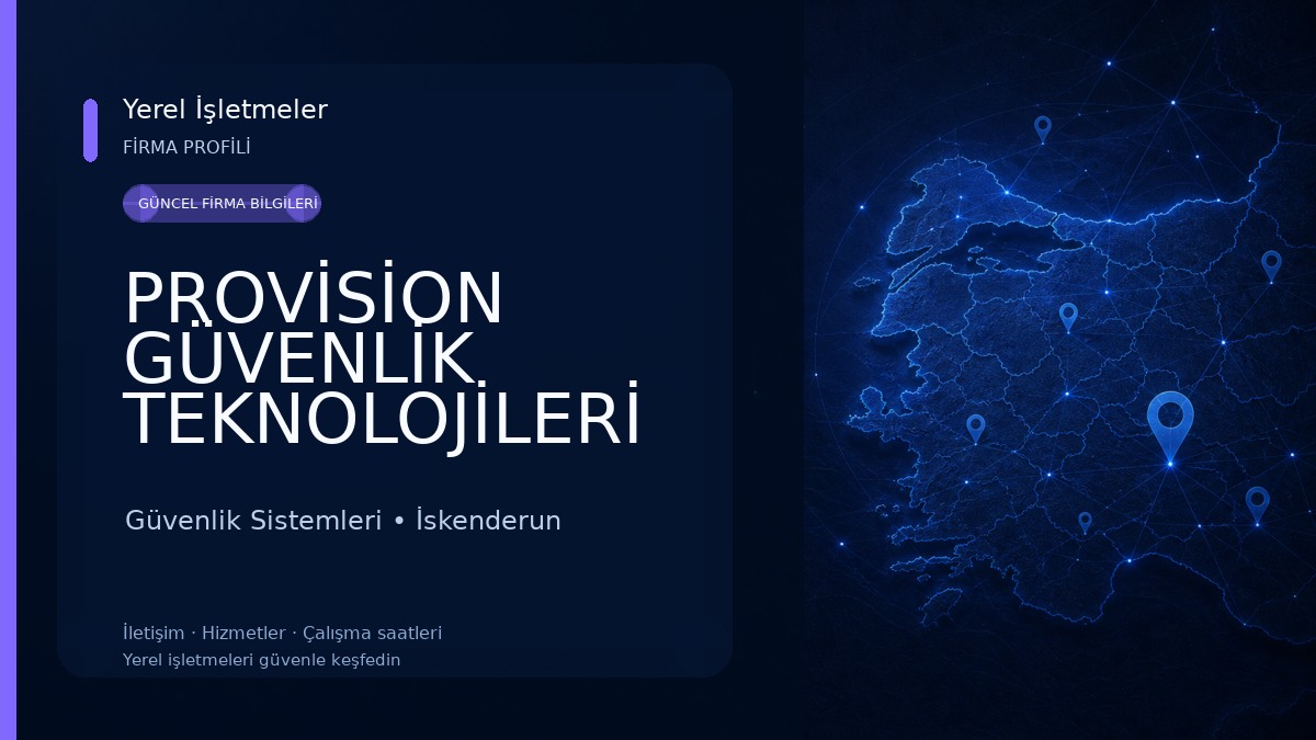 PROVİSİON GÜVENLİK TEKNOLOJİLERİ