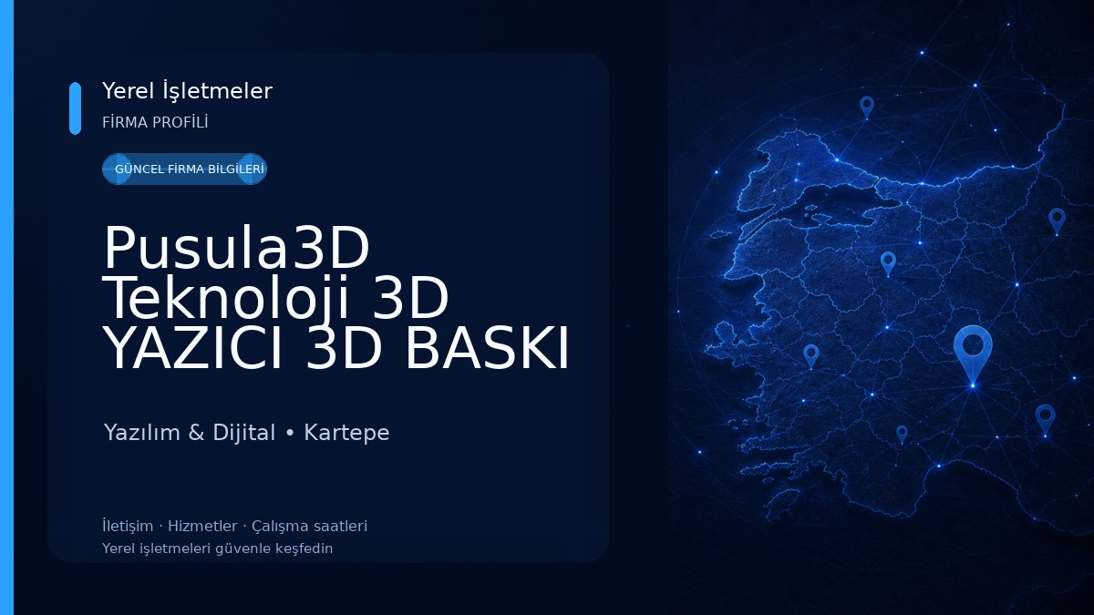 Pusula3D Teknoloji 3D YAZICI 3D BASKI 3D TARAMA MERKEZİ ELAS ESUN FİLAMİX NANELAB CREALİTY MARKA FİLAMENT SATIŞ MAĞAZASI Yazılım & Dijital