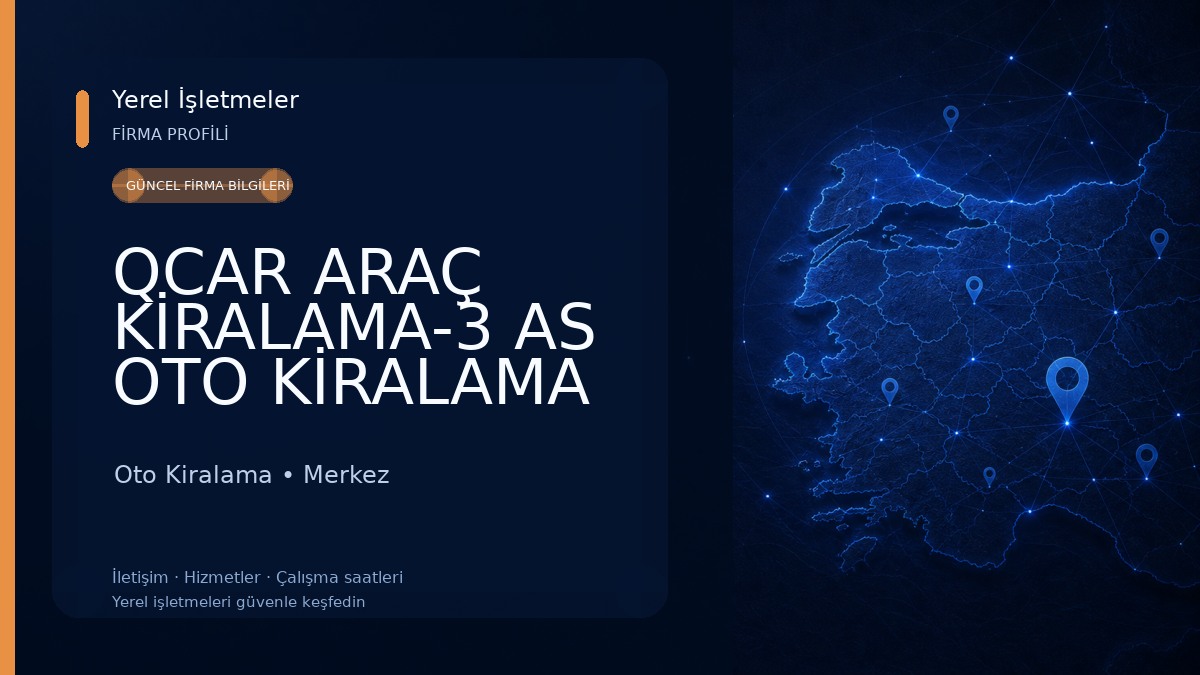 QCAR ARAÇ KİRALAMA-3 AS OTO KİRALAMA 