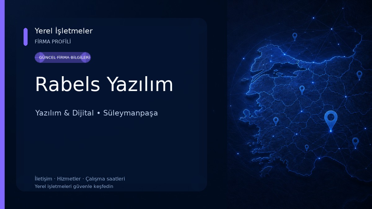 Rabels Yazılım Yazılım & Dijital