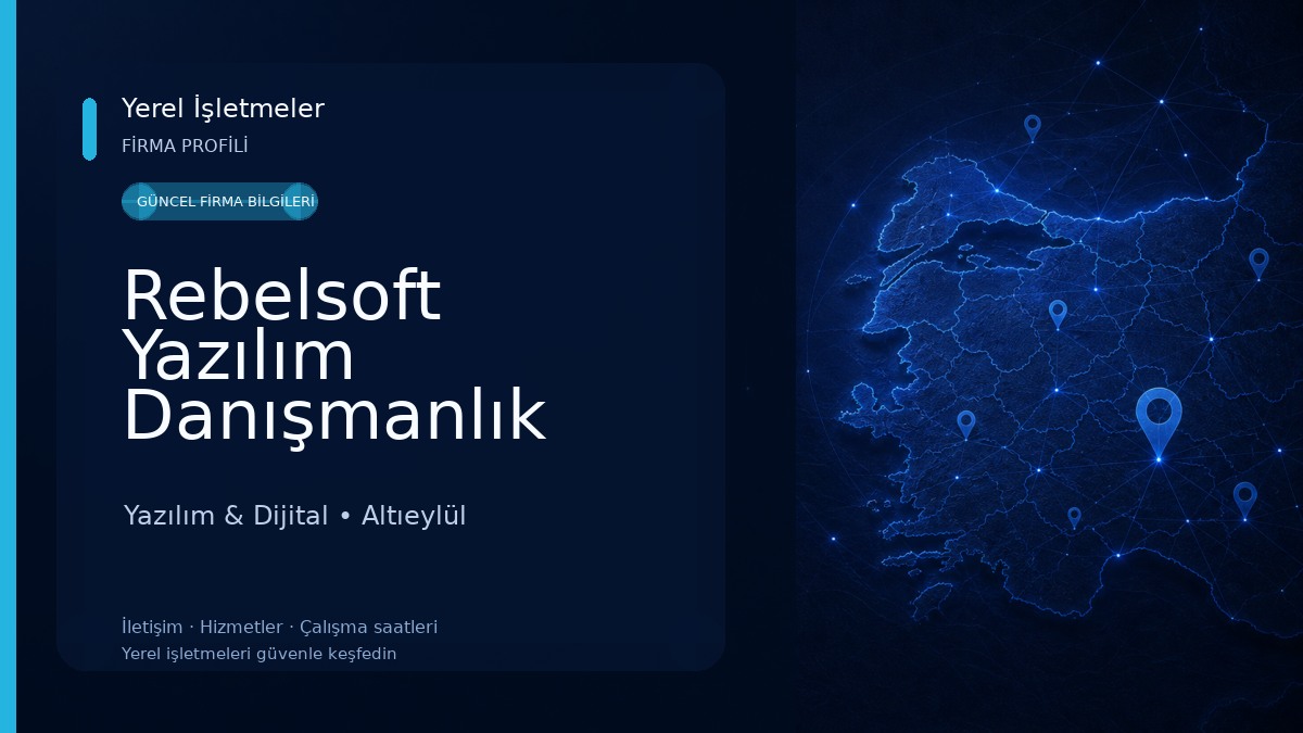 Rebelsoft Yazılım Danışmanlık 