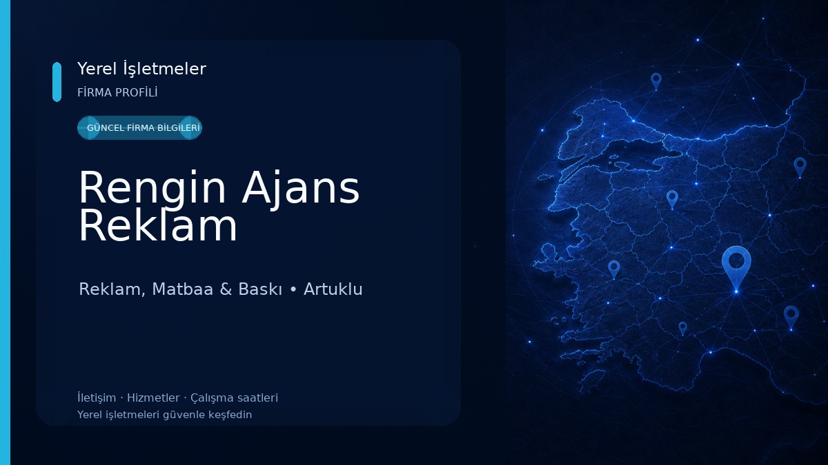 Rengin Ajans Reklam Reklam, Matbaa & Baskı