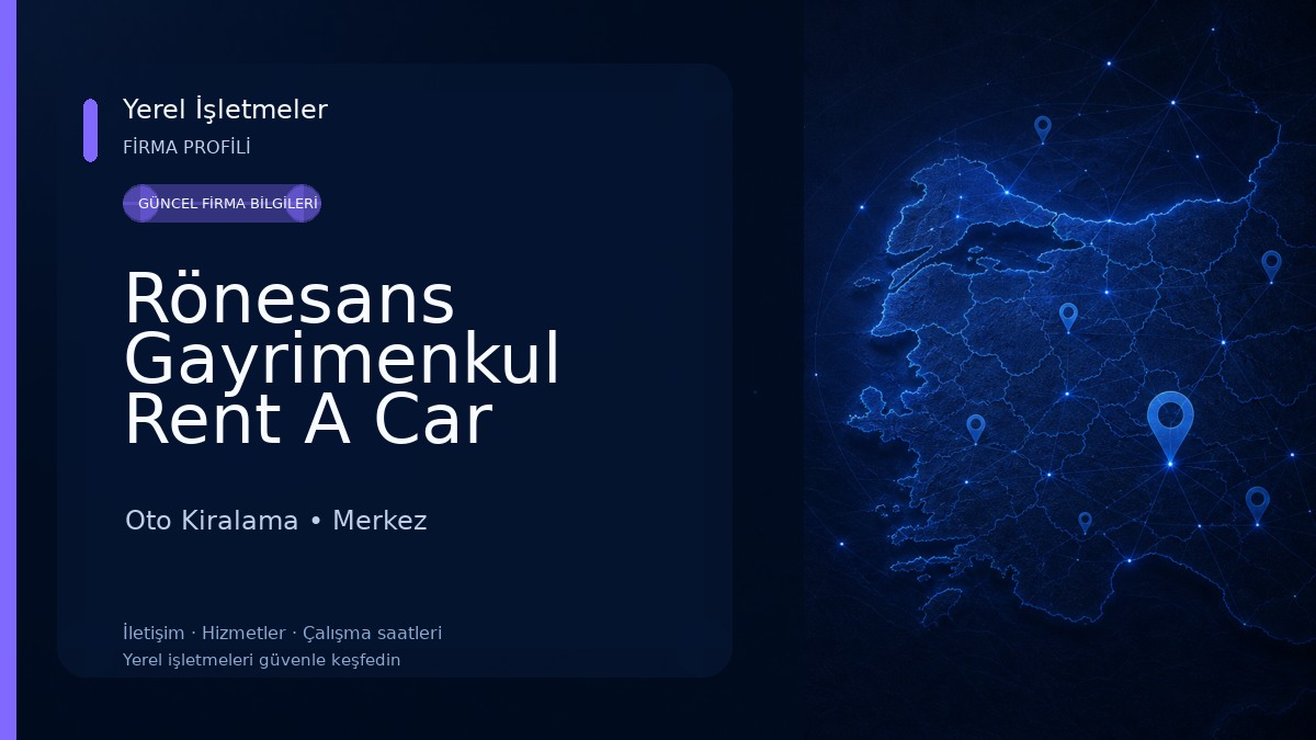 Rönesans Gayrimenkul Rent A Car