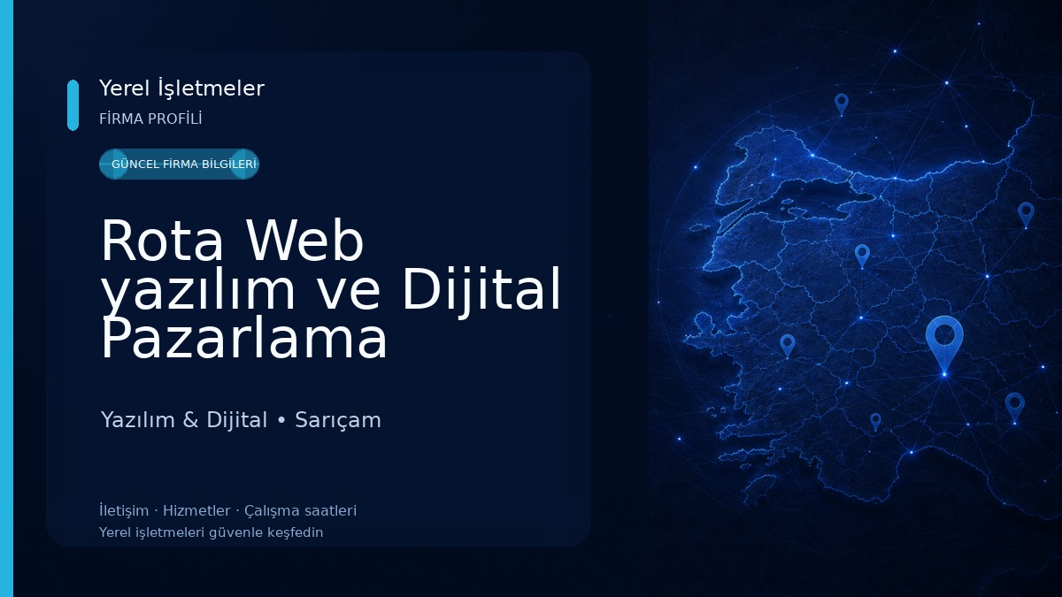 Rota Web yazılım ve Dijital Pazarlama Yazılım & Dijital