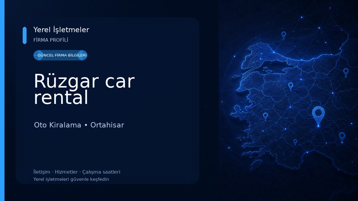 Rüzgar car rental 