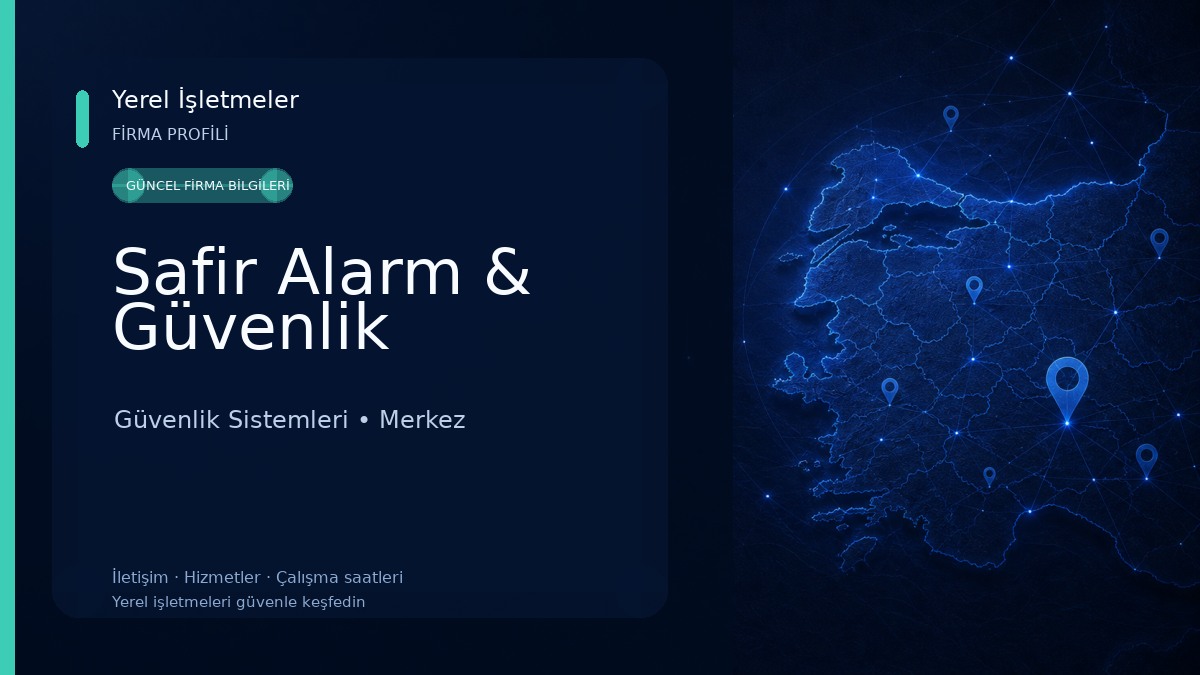 Safir Alarm & Güvenlik 