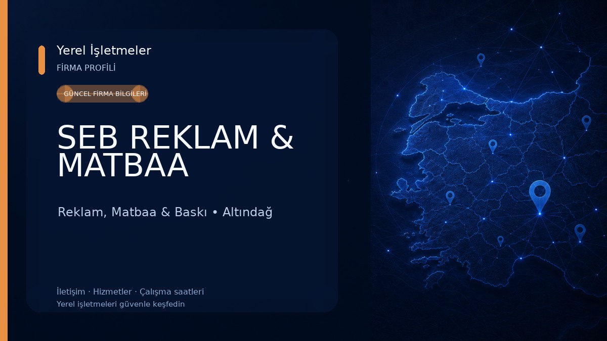 SEB REKLAM & MATBAA