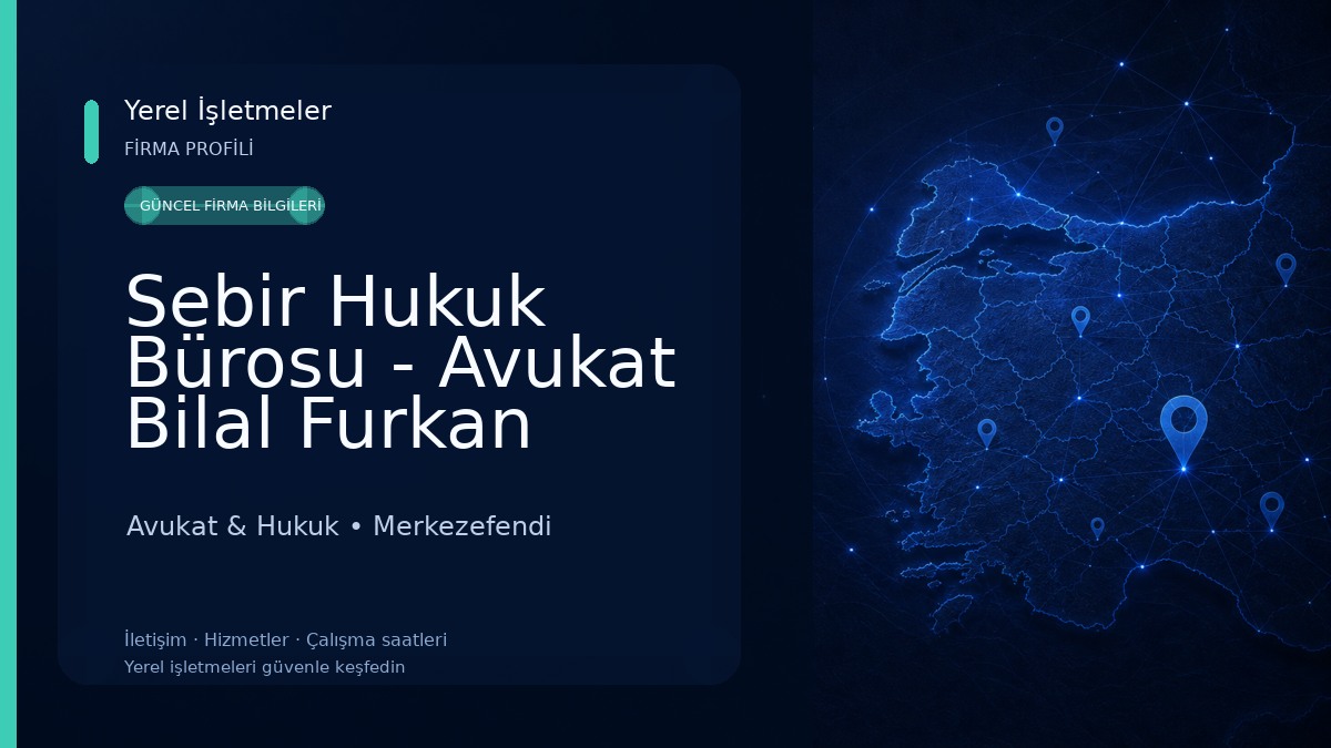 Sebir Hukuk Bürosu - Avukat Bilal Furkan Şimşek & Avukat Muhammet Emin Korkmaz Avukat & Hukuk