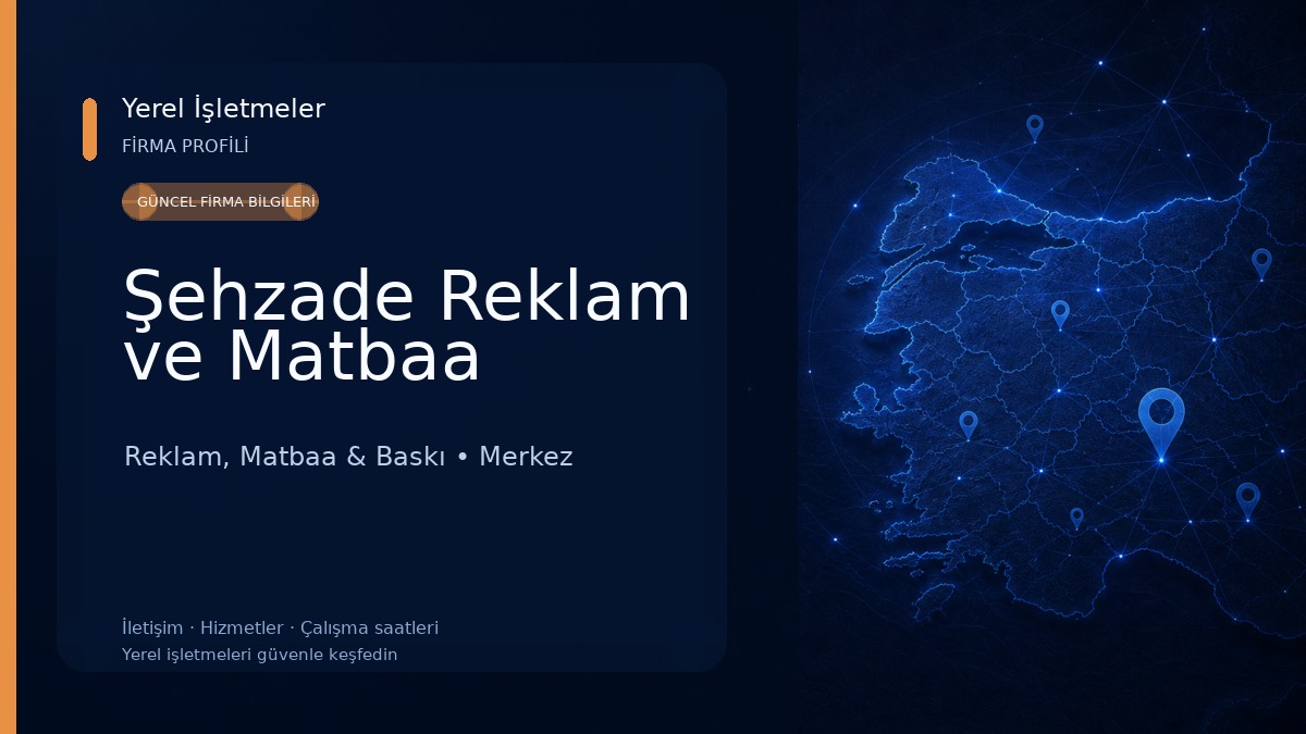 Şehzade Reklam ve Matbaa