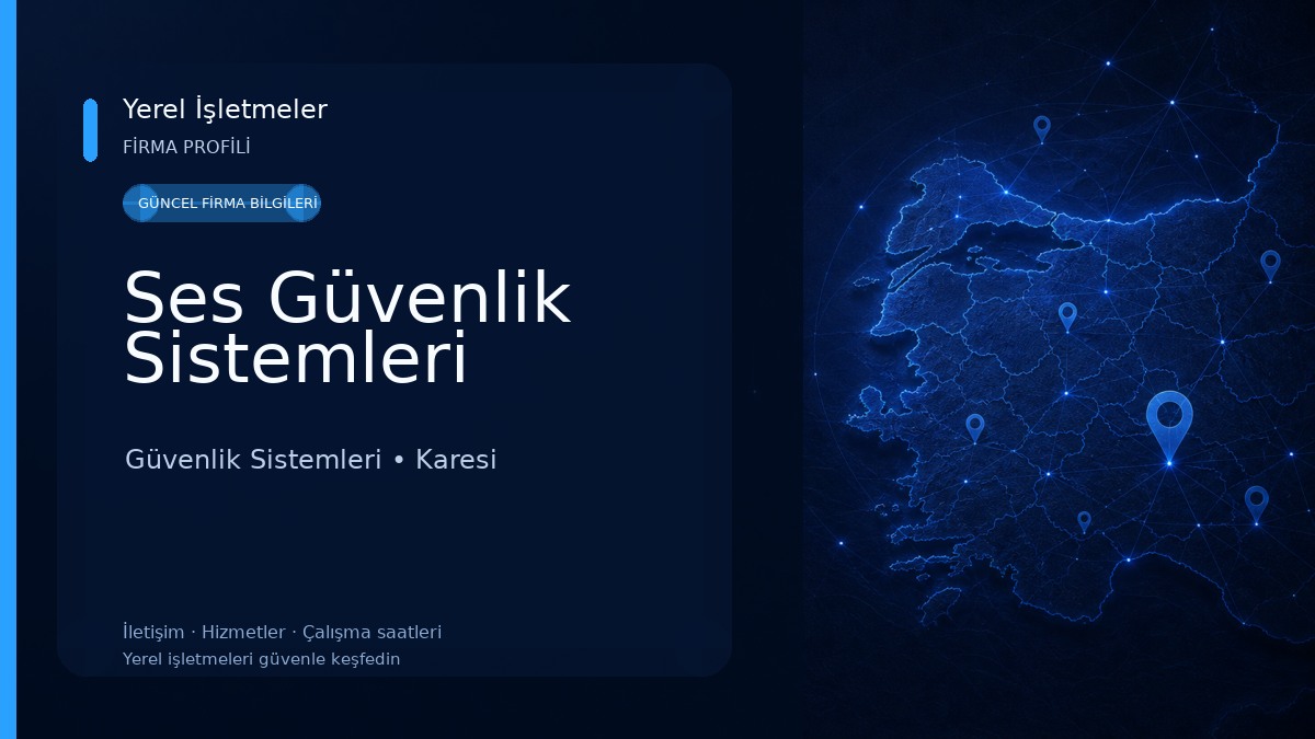 Ses Güvenlik Sistemleri