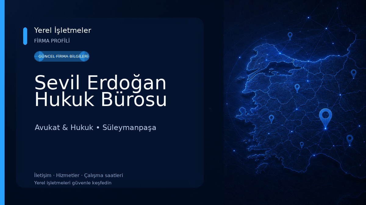 Sevil Erdoğan Hukuk Bürosu Avukat & Hukuk