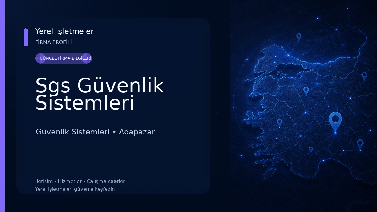 Sgs Güvenlik Sistemleri 