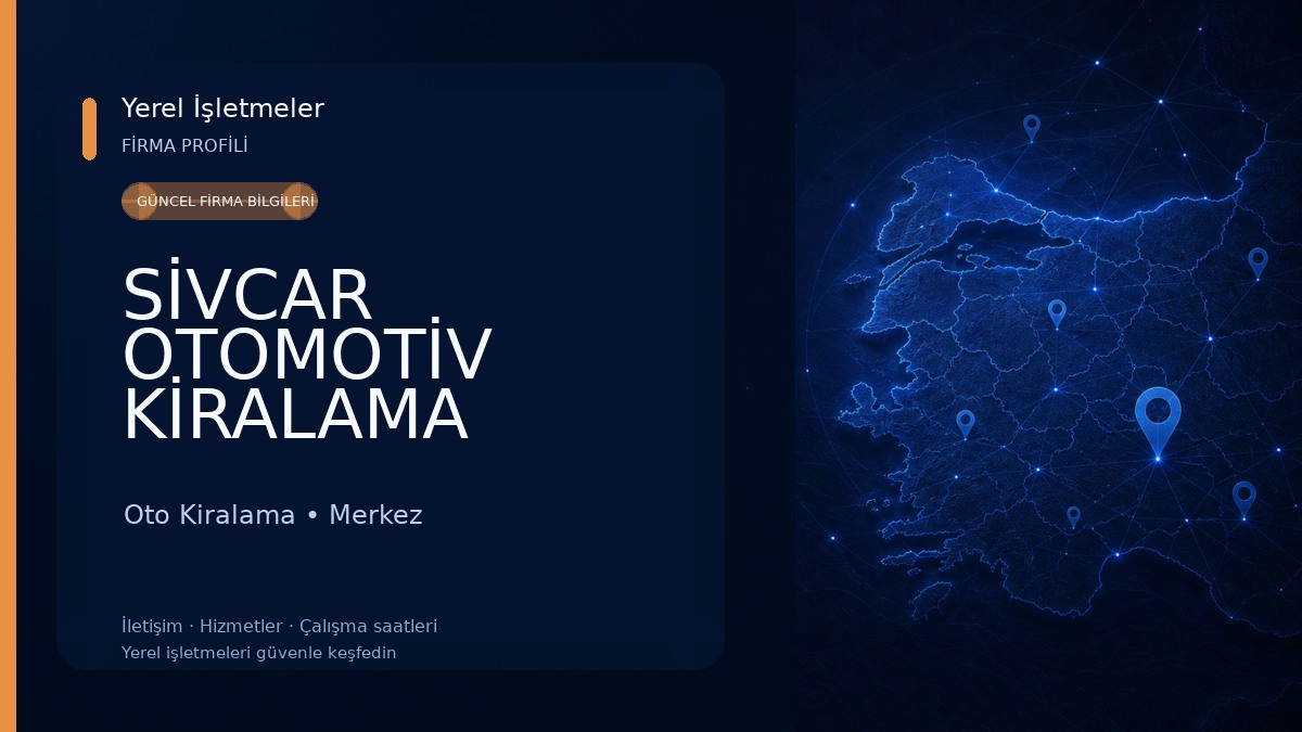 SİVCAR OTOMOTİV KİRALAMA Oto Kiralama