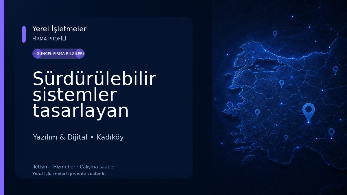 Sürdürülebilir sistemler tasarlayan yazılım ajansı | Digitexa - Bir Yazılım Harikası