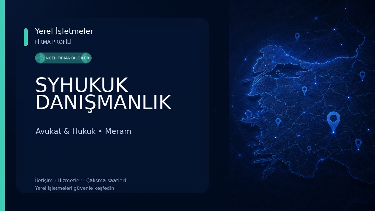 SYHUKUK DANIŞMANLIK
