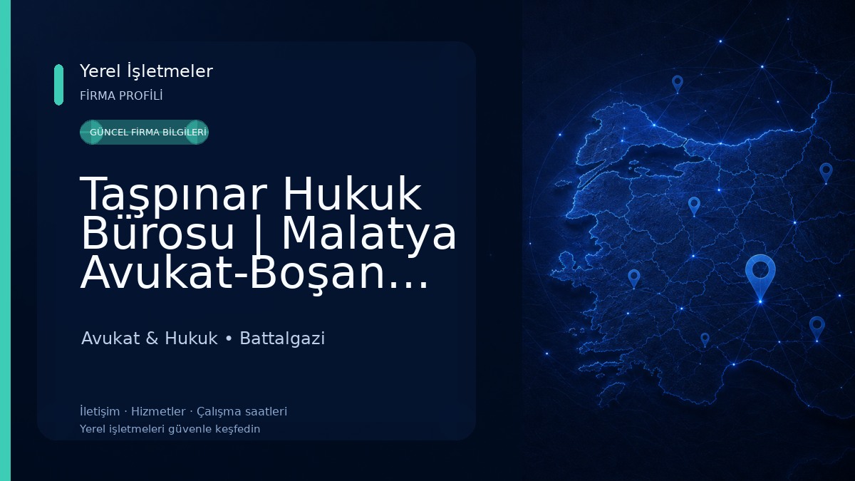 Taşpınar Hukuk Bürosu | Malatya Avukat-Boşanma Avukatı-Ceza Avukatı-Tazminat Avukatı-Miras Avukatı