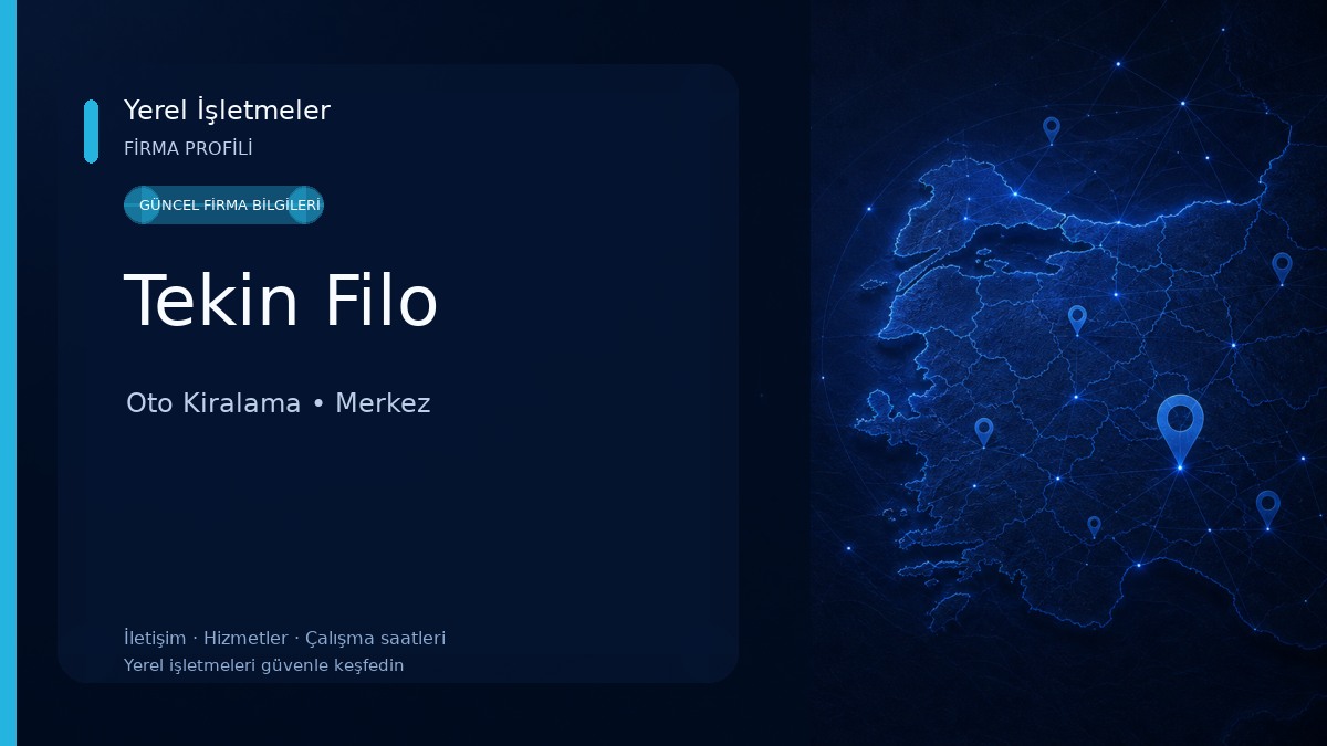Tekin Filo Oto Kiralama