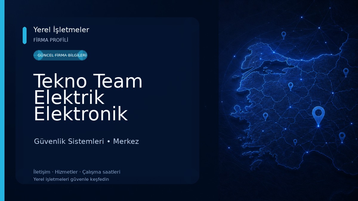 Tekno Team Elektrik Elektronik 