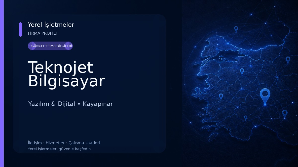 Teknojet Bilgisayar Yazılım & Dijital