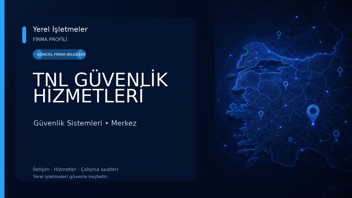 TNL GÜVENLİK HİZMETLERİ