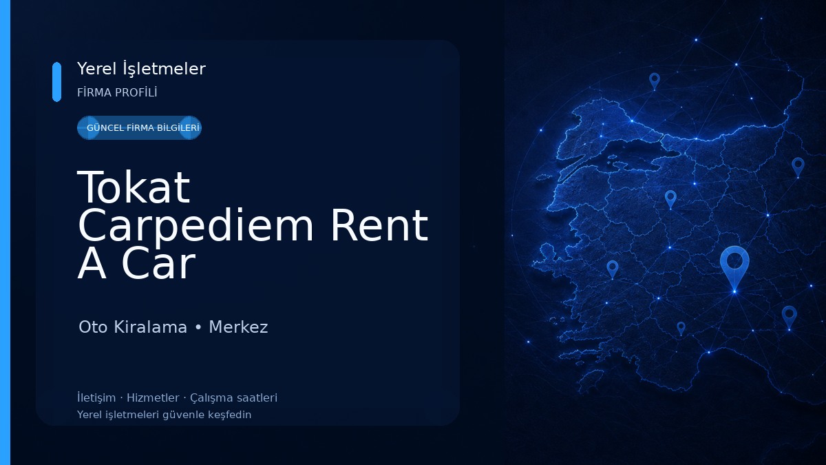 Tokat Carpediem Rent A Car 